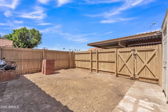 4836 W Rose Ln, Glendale, AZ 85301 - view of yard with a fenced backyard