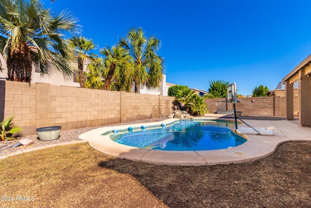 view of pool