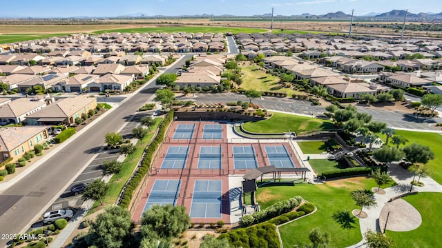 805 E Ln Palta St, Queen Creek, AZ 85140 - bird's eye view featuring a mountain view and a residential view