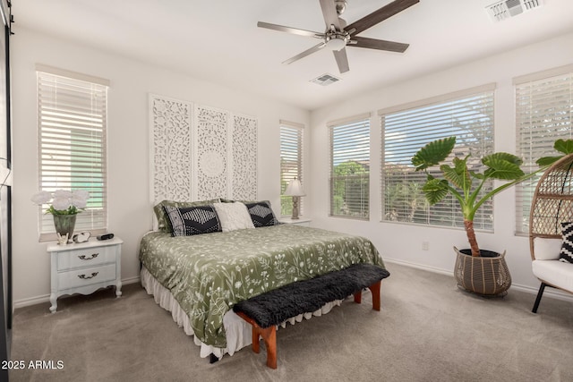 805 E Ln Palta St, Queen Creek, AZ 85140 - bedroom with carpet floors, baseboards, and visible vents