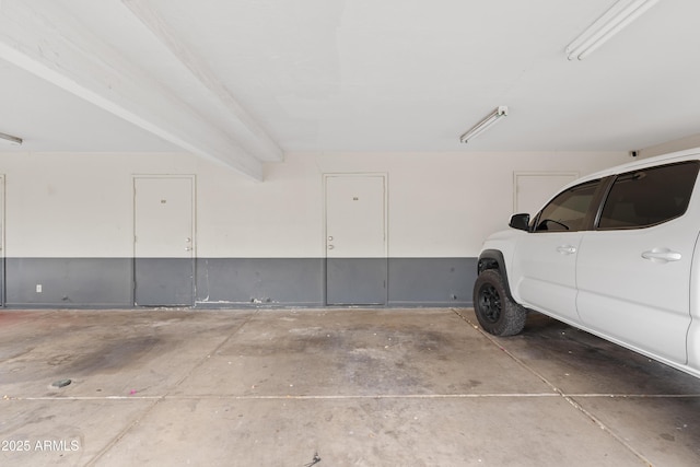 view of parking deck