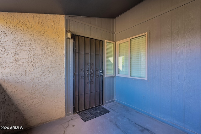 view of entrance to property