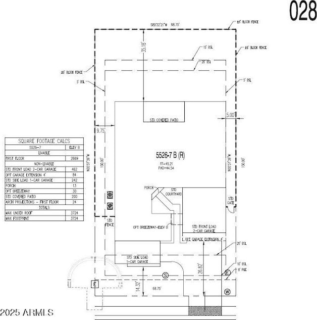property floor plan