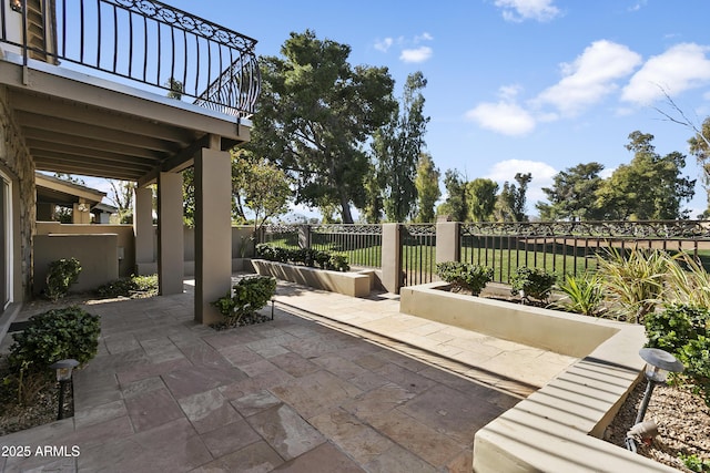 view of patio