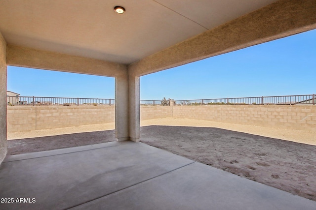 view of patio