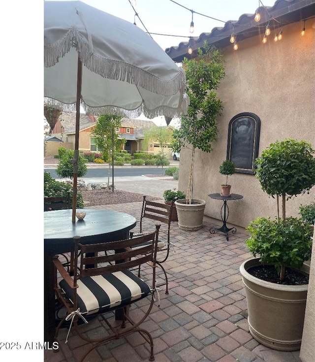 20502 W Ridge Rd, Buckeye, AZ 85396 - view of patio / terrace featuring outdoor dining area