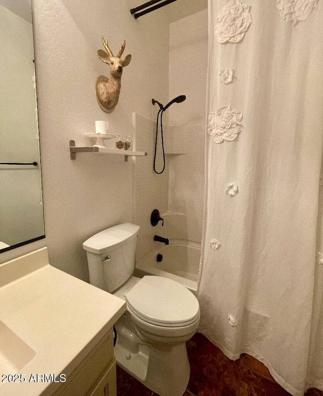 20502 W Ridge Rd, Buckeye, AZ 85396 - full bathroom featuring vanity and shower / bath combo