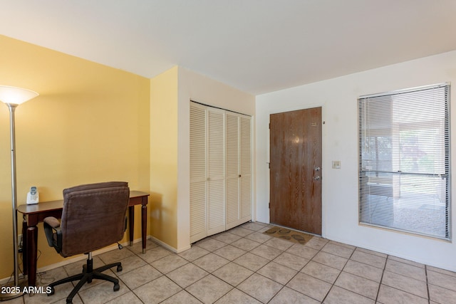 3131 W Cochise Dr Unit 144, Phoenix, AZ 85051 - home office with tile patterned floors