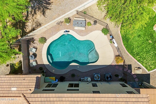 bird's eye view