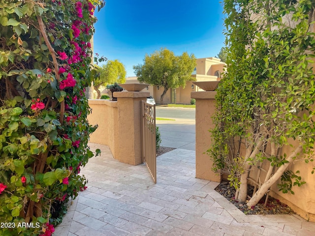 10068 E Turquoise Ave, Scottsdale, AZ 85258 - view of gate featuring fence