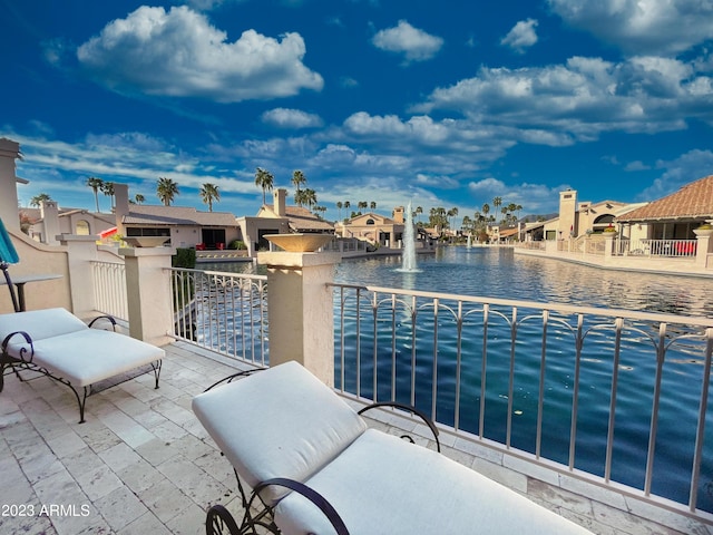 10068 E Turquoise Ave, Scottsdale, AZ 85258 - balcony featuring a residential view