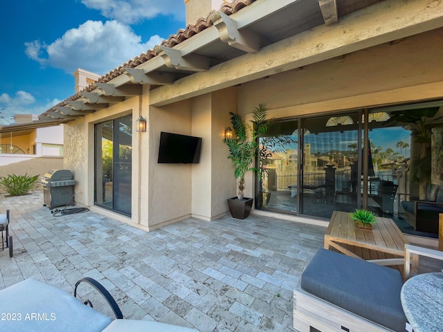 10068 E Turquoise Ave, Scottsdale, AZ 85258 - view of patio / terrace featuring area for grilling