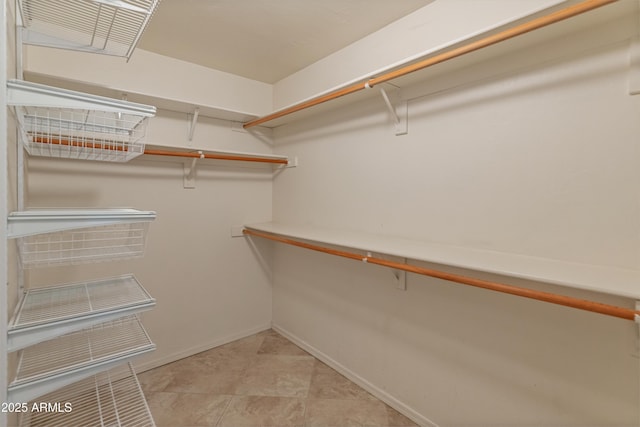 view of spacious closet