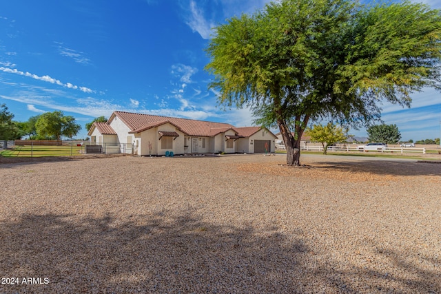 view of ranch-style house