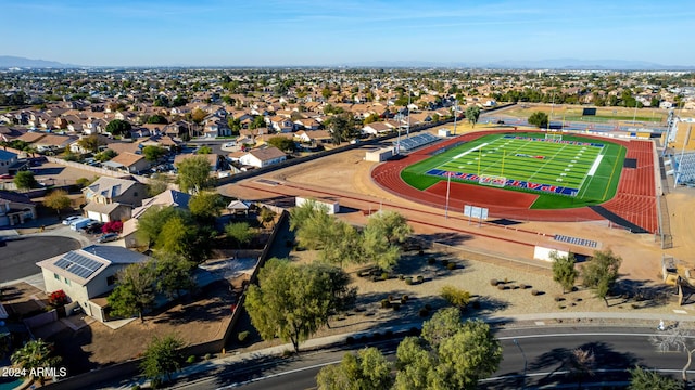 aerial view