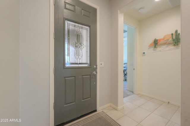 4576 W Agave Ave, Eloy, AZ 85131 - entrance foyer featuring visible vents, baseboards, and light tile patterned floors