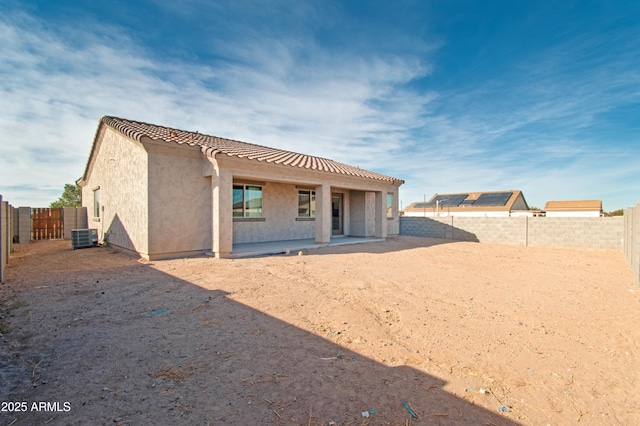 view of rear view of house