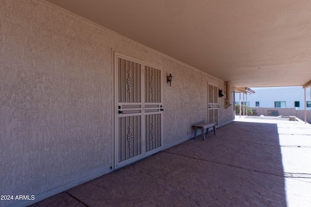 view of patio