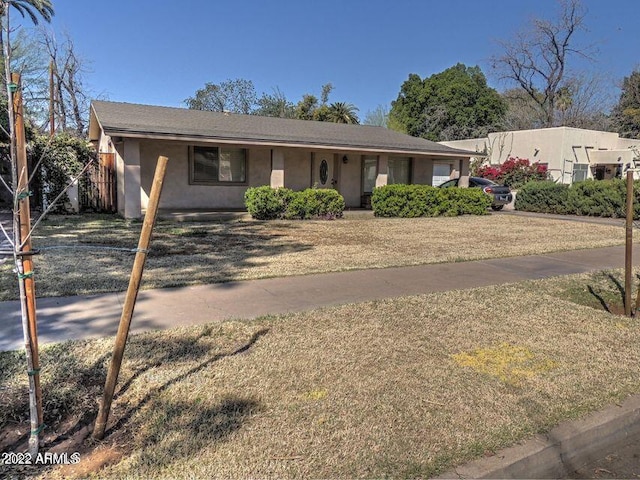 view of ranch-style house