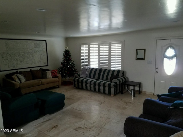 view of living room