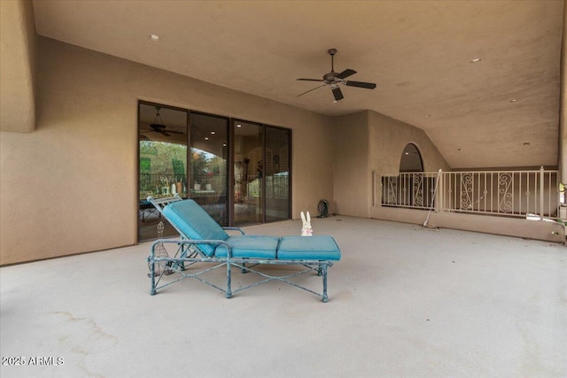 11821 S Tuzigoot Ct, Phoenix, AZ 85044 - view of patio / terrace featuring ceiling fan
