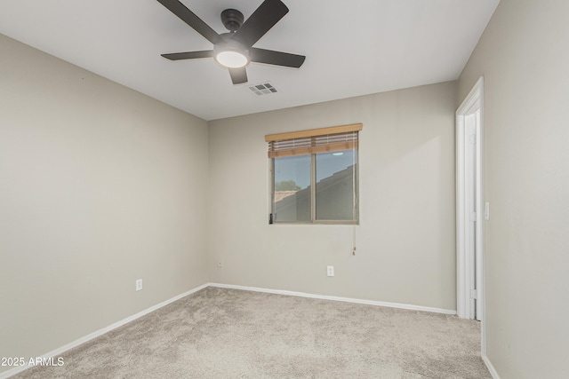3910 W Goldmine Mountain Dr, San Tan Valley, AZ 85144 - spare room featuring carpet flooring and ceiling fan