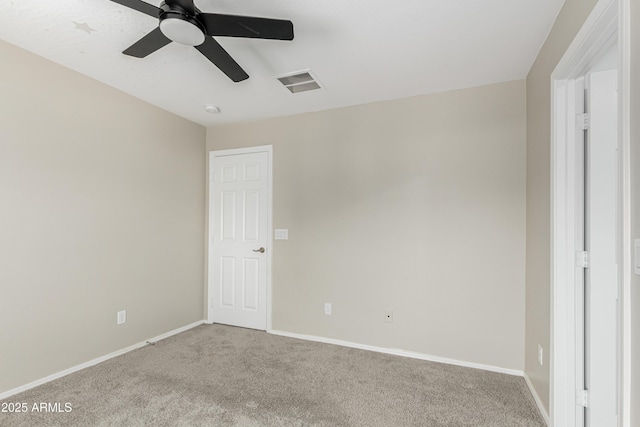 3910 W Goldmine Mountain Dr, San Tan Valley, AZ 85144 - carpeted empty room with a ceiling fan and baseboards
