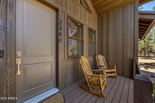 2380 W Narrow Leaf Ln, Show Low, AZ 85901 - view of wooden terrace