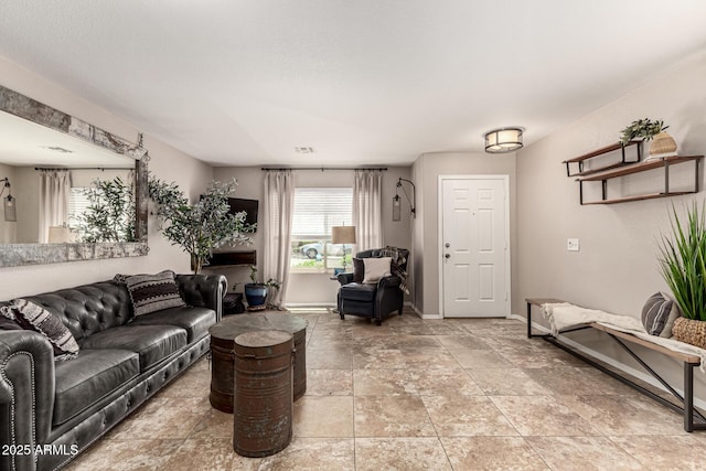 5110 E Mark Ln, Cave Creek, AZ 85331 - living area featuring baseboards