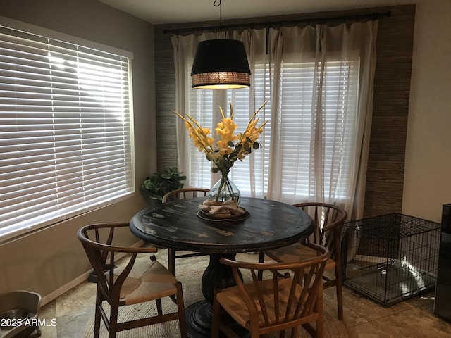 5110 E Mark Ln, Cave Creek, AZ 85331 - dining room with tile patterned floors and baseboards