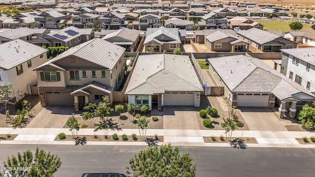 bird's eye view featuring a residential view