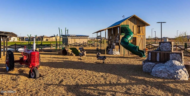 view of community playground