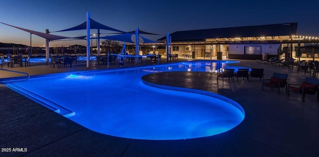 view of pool