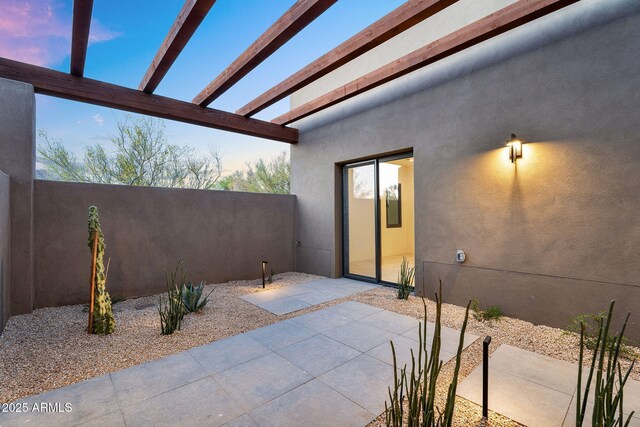 10354 E Celestial Dr, Scottsdale, AZ 85262 - view of patio with fence
