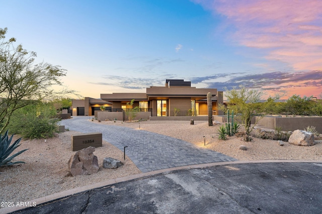 10354 E Celestial Dr, Scottsdale, AZ 85262 - southwest-style home featuring stucco siding and fence