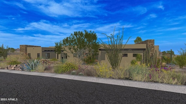 view of property exterior featuring stucco siding