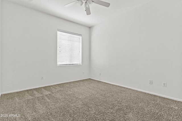 1225 N 36th St Unit 1015, Phoenix, AZ 85008 - carpeted spare room featuring ceiling fan and baseboards