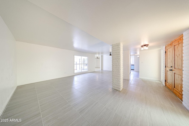 4528 W Butler Dr, Glendale, AZ 85302 - unfurnished living room with ornate columns
