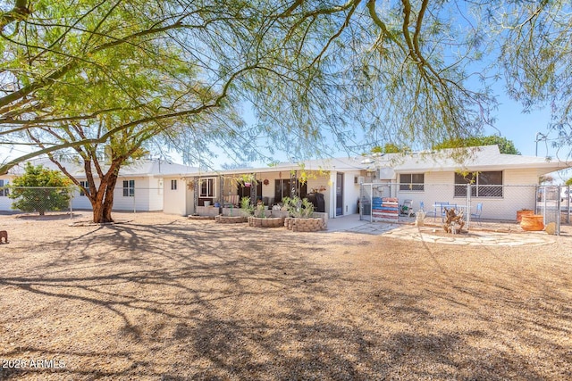 view of back of property