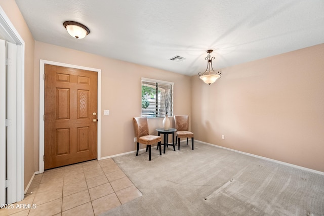 2327 E Meadow Creek Way, San Tan Valley, AZ 85140 - entrance foyer featuring light colored carpet and baseboards