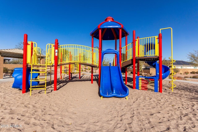 view of community playground