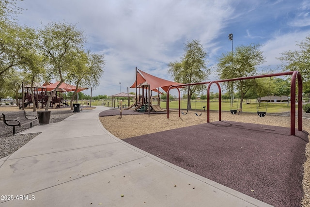 view of community play area