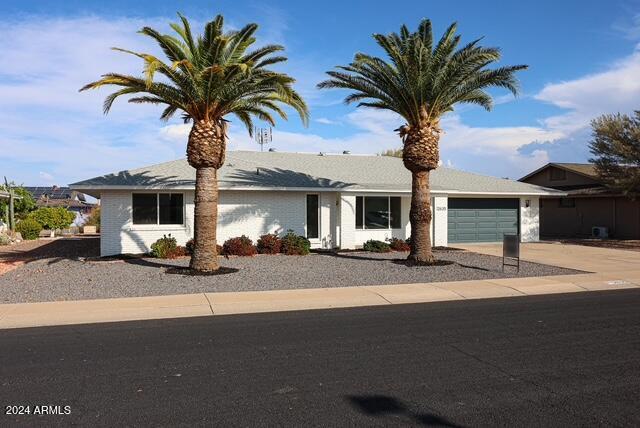 ranch-style house with a garage