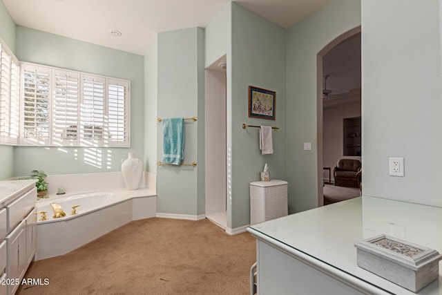 24801 N Vado Ct, Rio Verde, AZ 85263 - bathroom with a garden tub