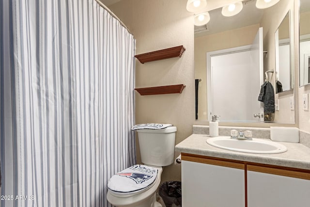 2202 S Lawther Dr, Apache Junction, AZ 85120 - full bathroom with vanity and a textured wall