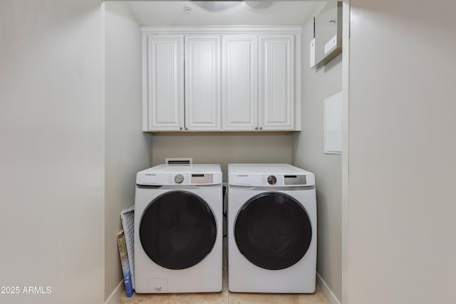 312 S Hardy Dr Unit 106, Tempe, AZ 85281 - washroom with independent washer and dryer and cabinet space