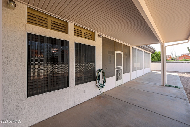 view of patio