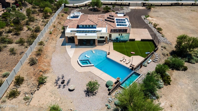 bird's eye view