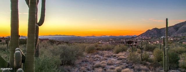 view of mountain view