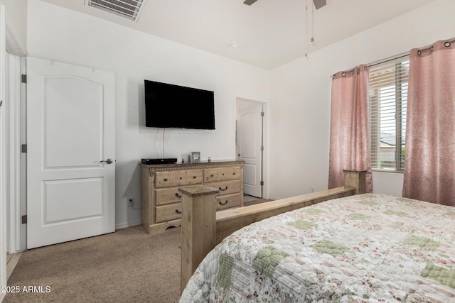 22403 W Harrison St, Buckeye, AZ 85326 - bedroom featuring light colored carpet and a ceiling fan